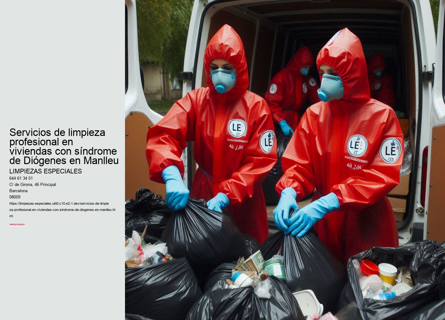 Eliminación de plagas y control de infecciones