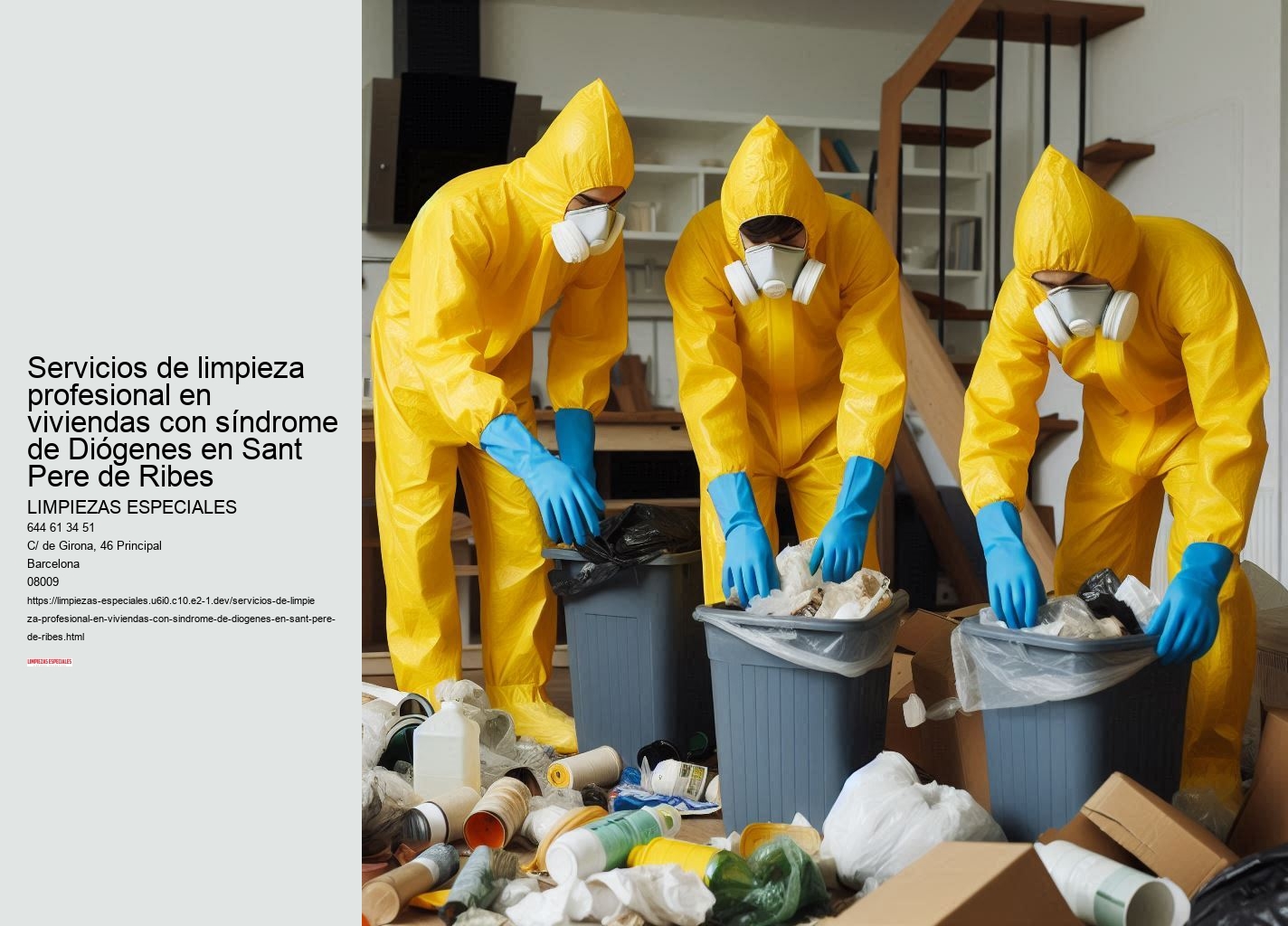Eliminación de plagas y control de infecciones