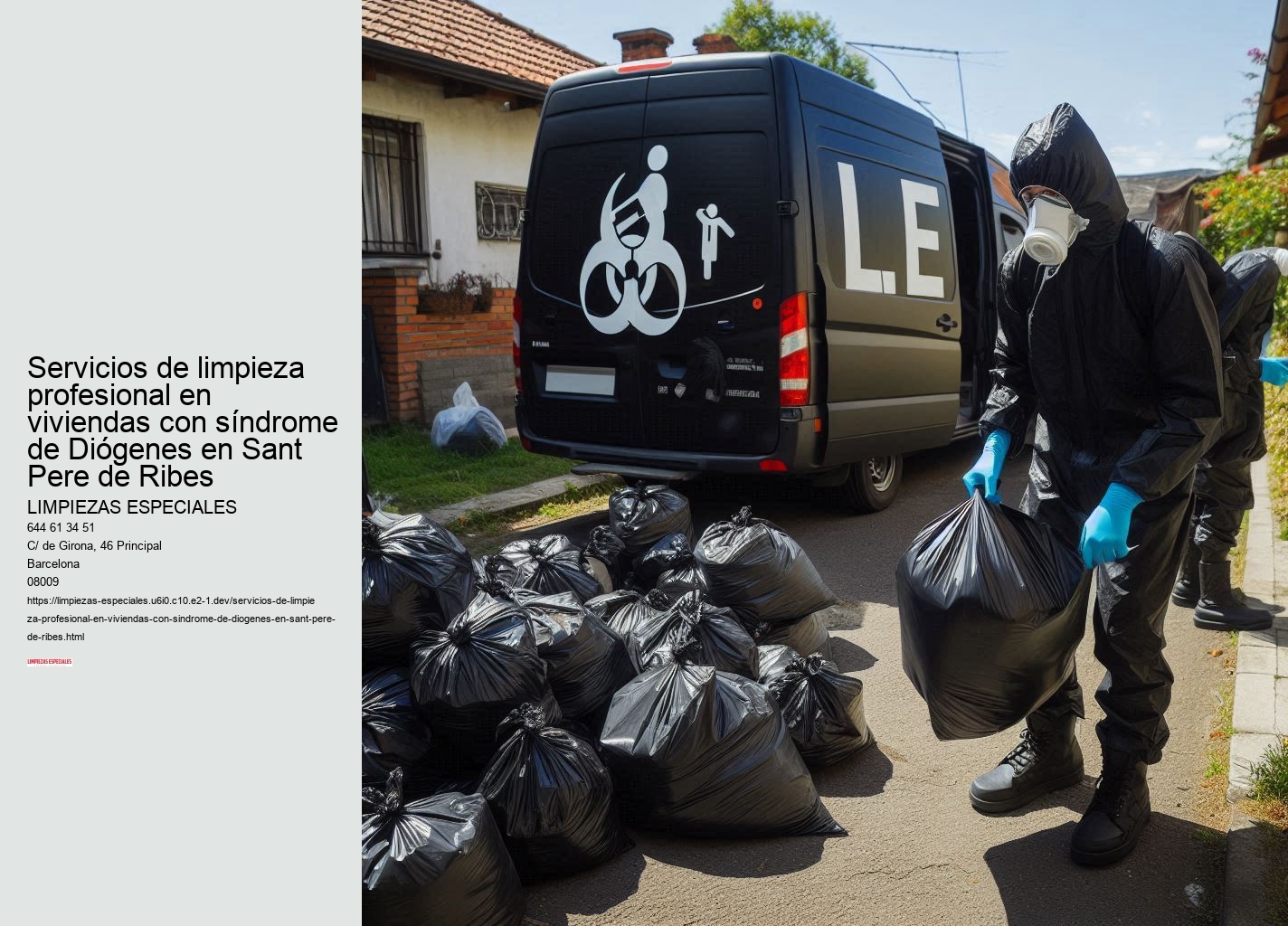 Eliminación de plagas y control de infecciones